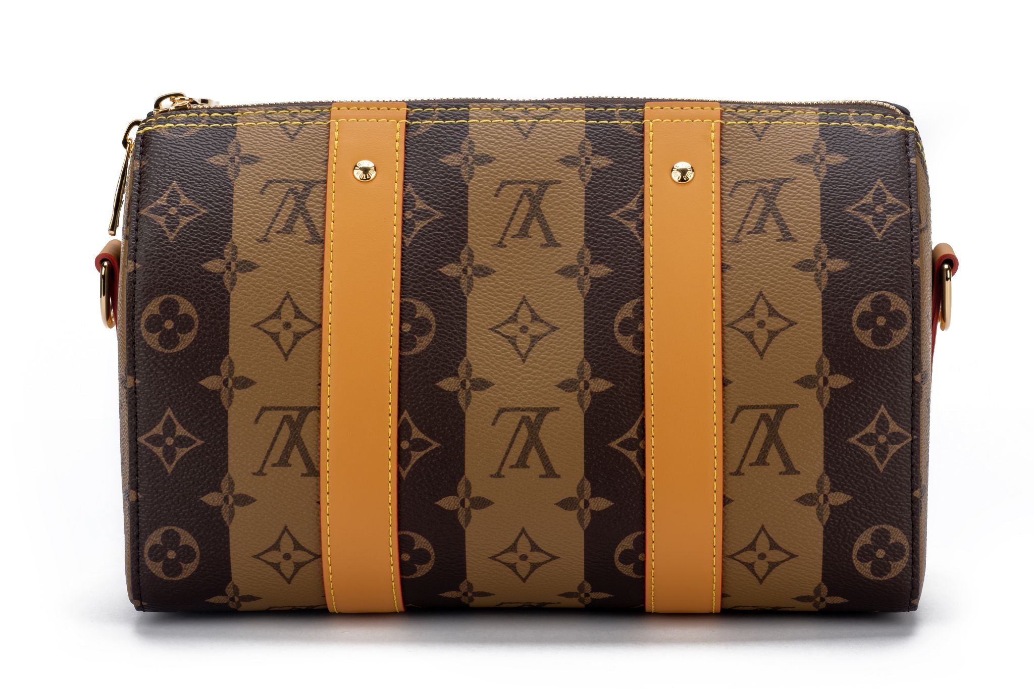 Louis Vuitton Carryall weekend bag in brown monogram canvas and