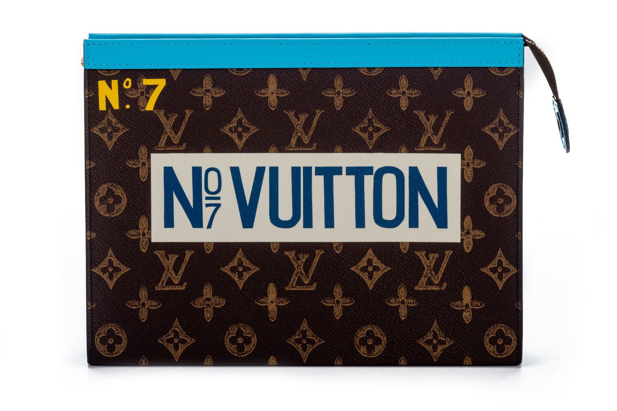 Louis VUITTON BOX POUCH BAG CHARM Abloh Virgil Limited New