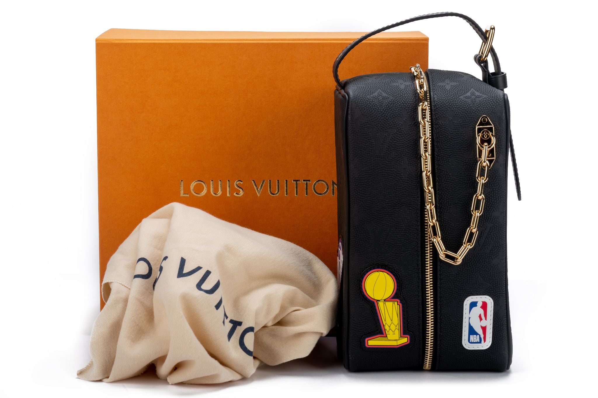 Louis Vuitton x NBA Cloakroom Dopp Kit Printed Monogram Taurillon