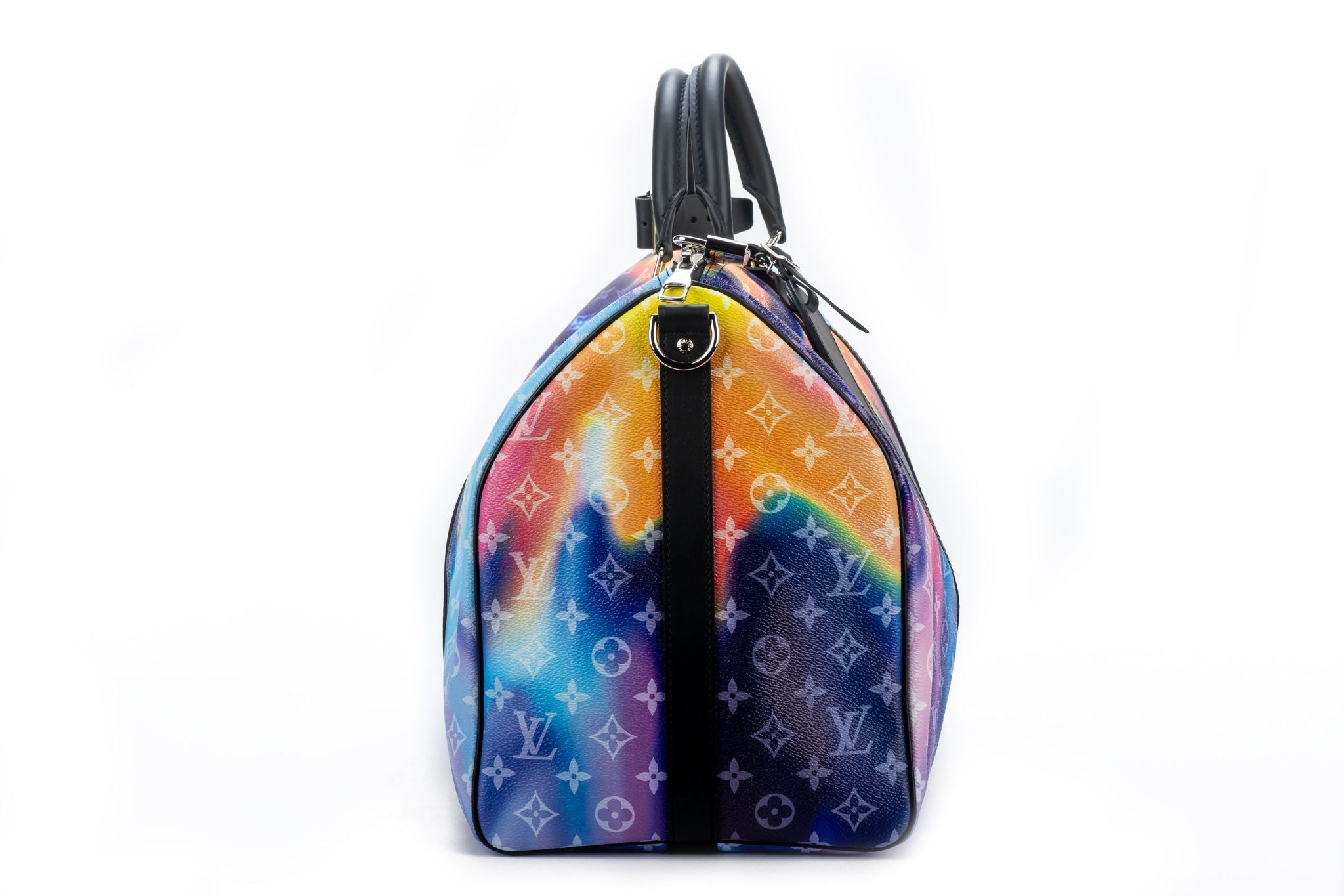 Louis Vuitton Keepall Bandouliere 50 Multicolor in Coated Canvas