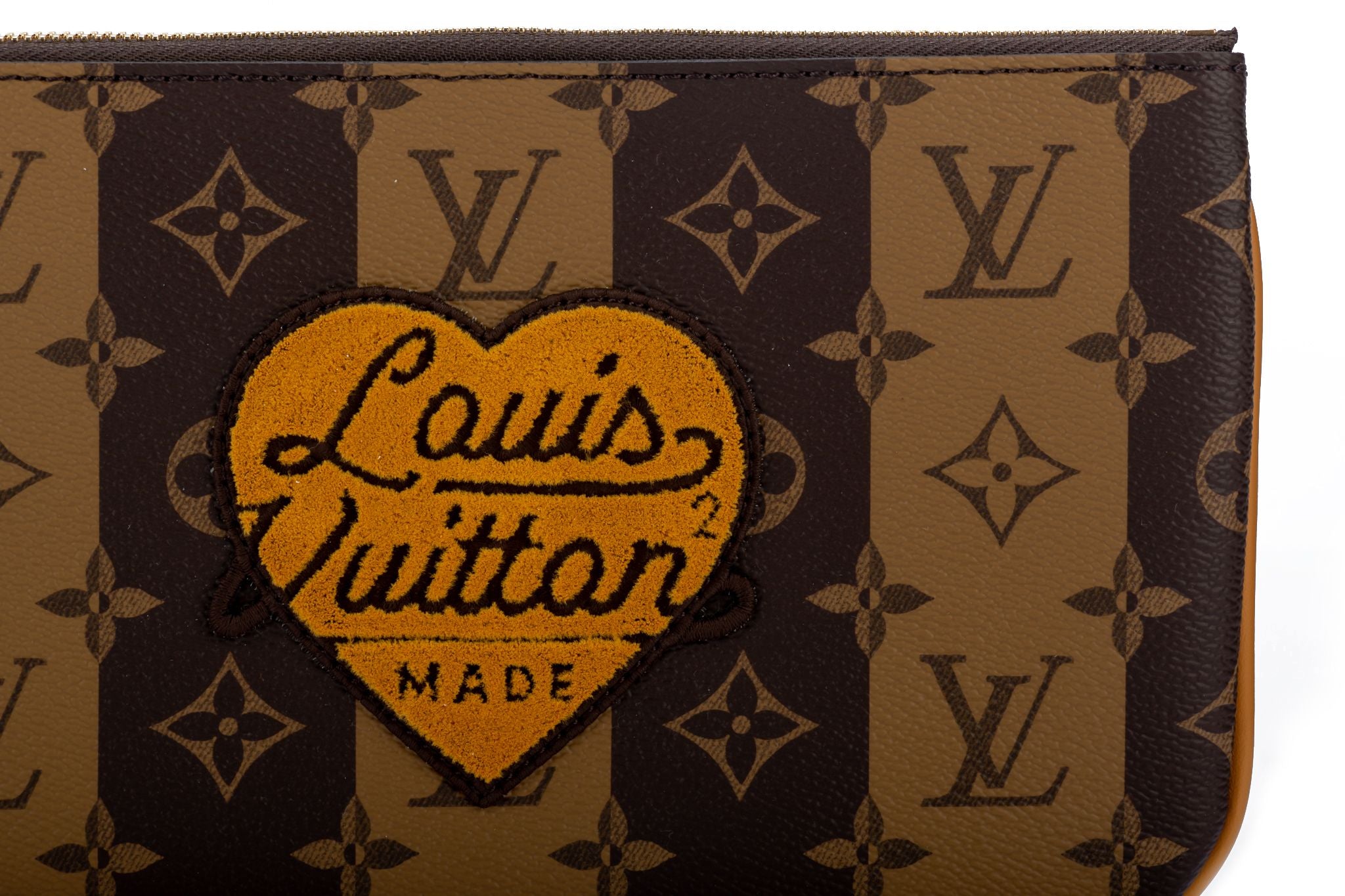 Printed Leather Louis_vuitton Multi Pochette