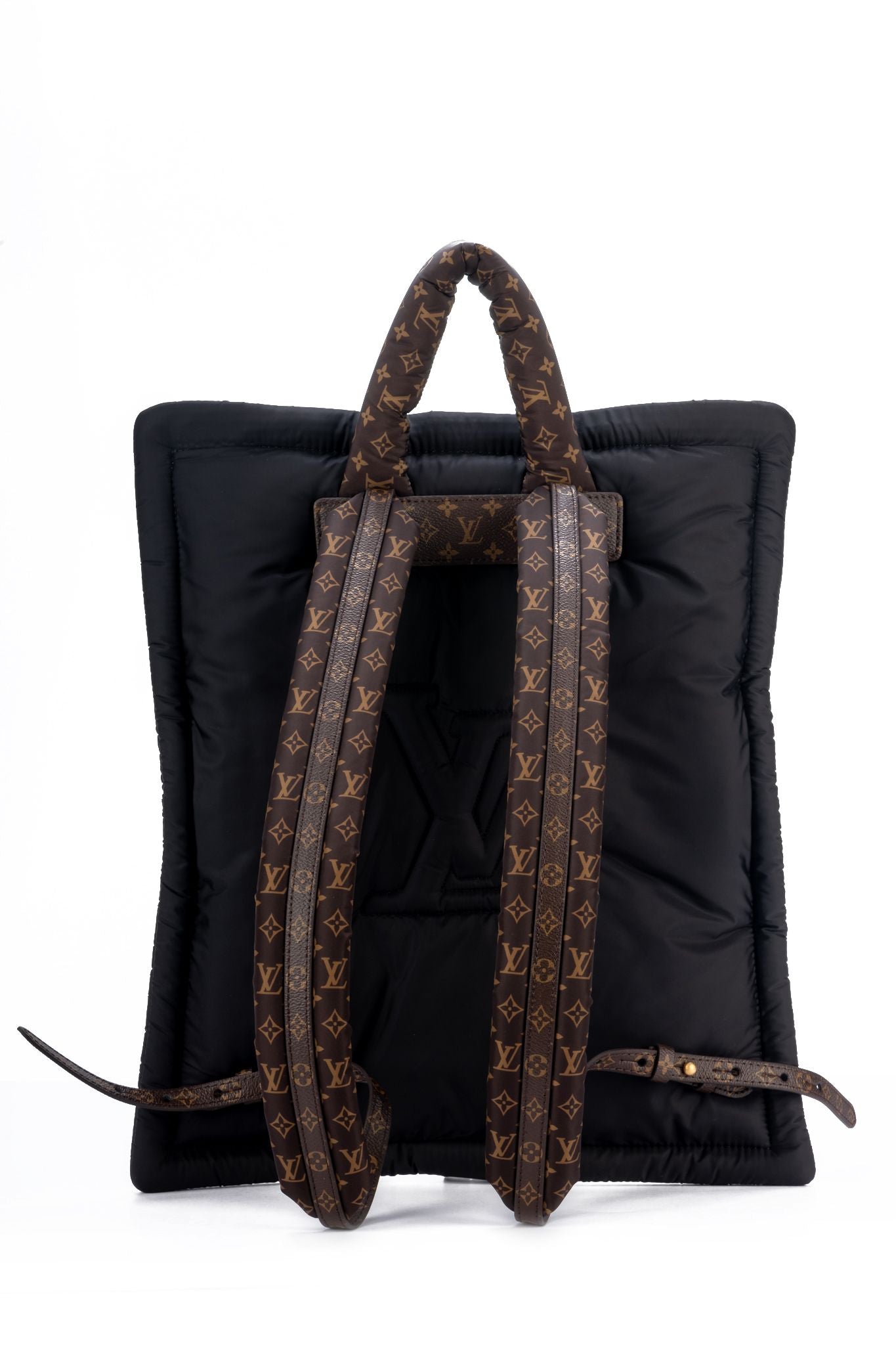 Louis Vuitton Limited Black Puffer Monogram Pillow Backpack