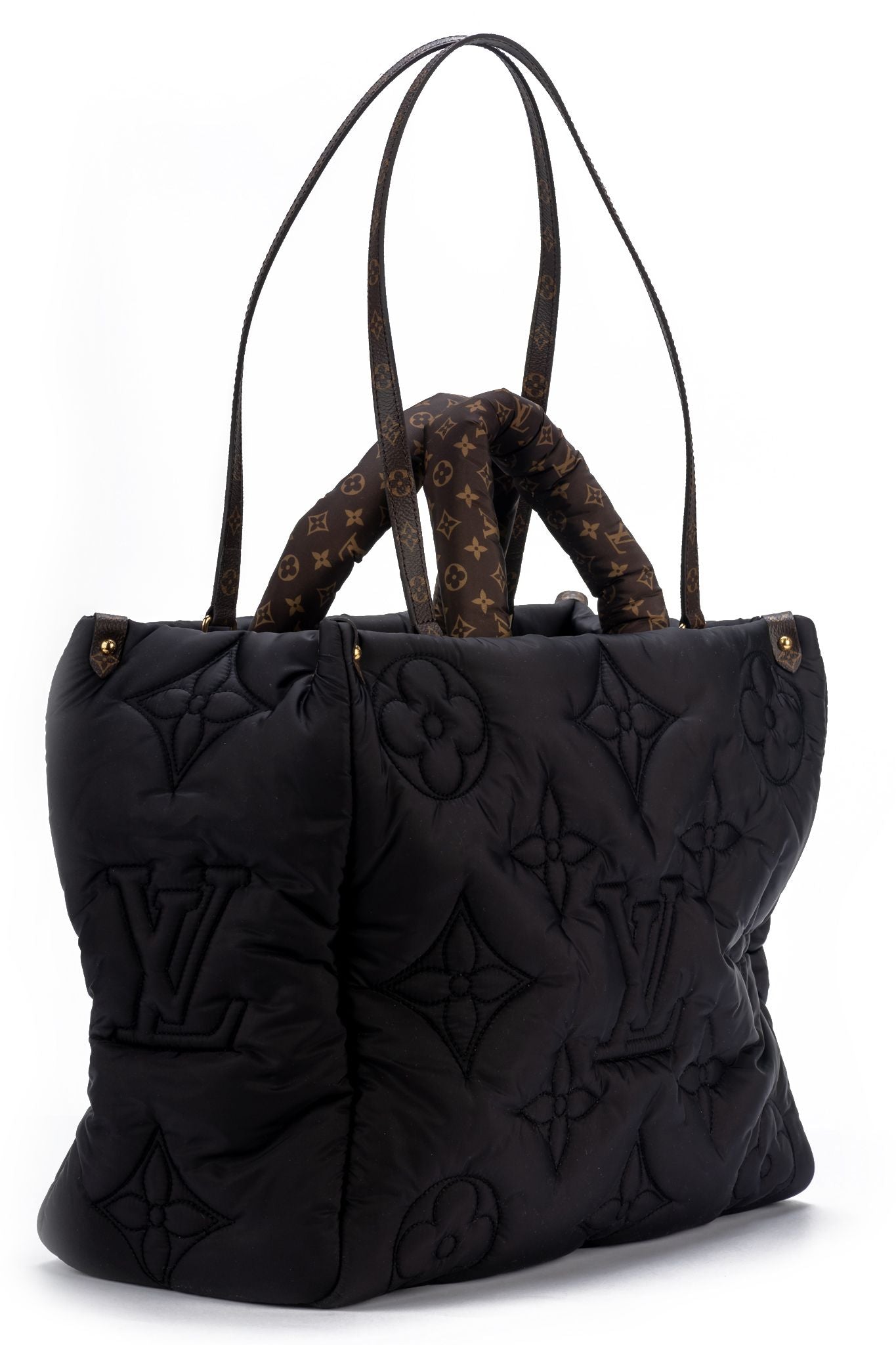Louis Vuitton Monogram Velvet Tote Bag