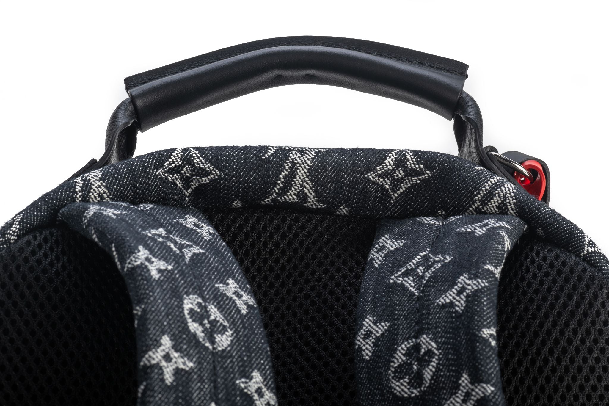 Louis Vuitton x Nigo Backpack Multipocket Monogram Black in Denim