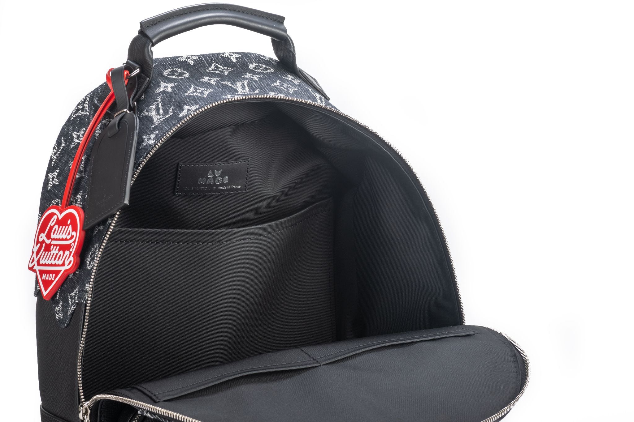 Louis Vuitton x Nigo Backpack Multipocket Monogram Black - Mens