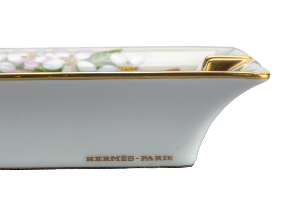 Hermes Apple White Porcelain Ashtray