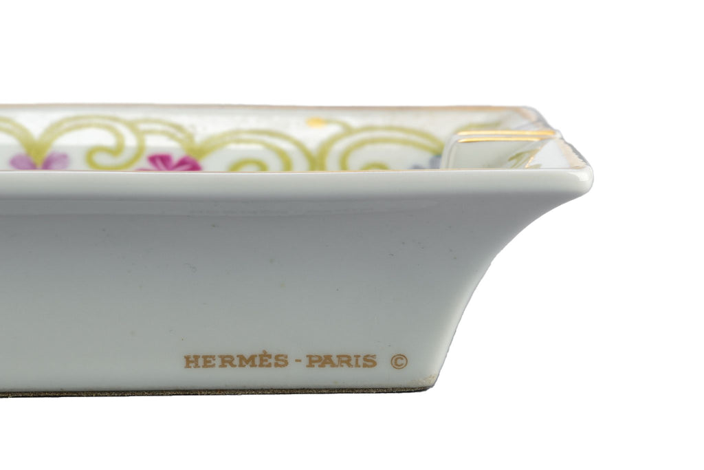 Hermes Flowerpot Porcelain Ashtray