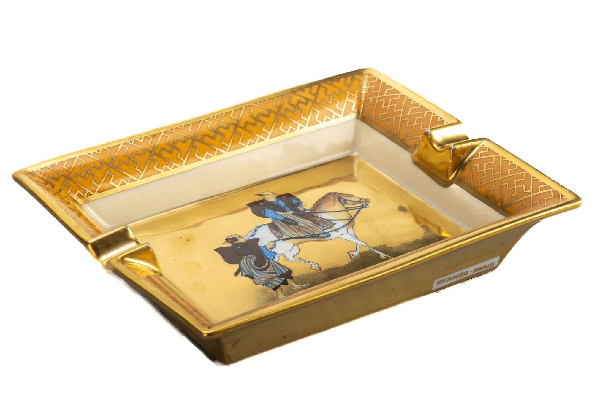 【No.578】エルメス　灰皿　アッシュトレイ　侍　サムライ　武士 No.578】エルメス 灰皿 アッシュトレイ 侍 サムライ 武士 Hermès