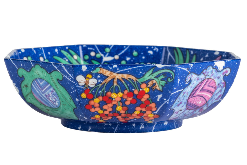 Hermes Blue Birds Porcelain Bowl