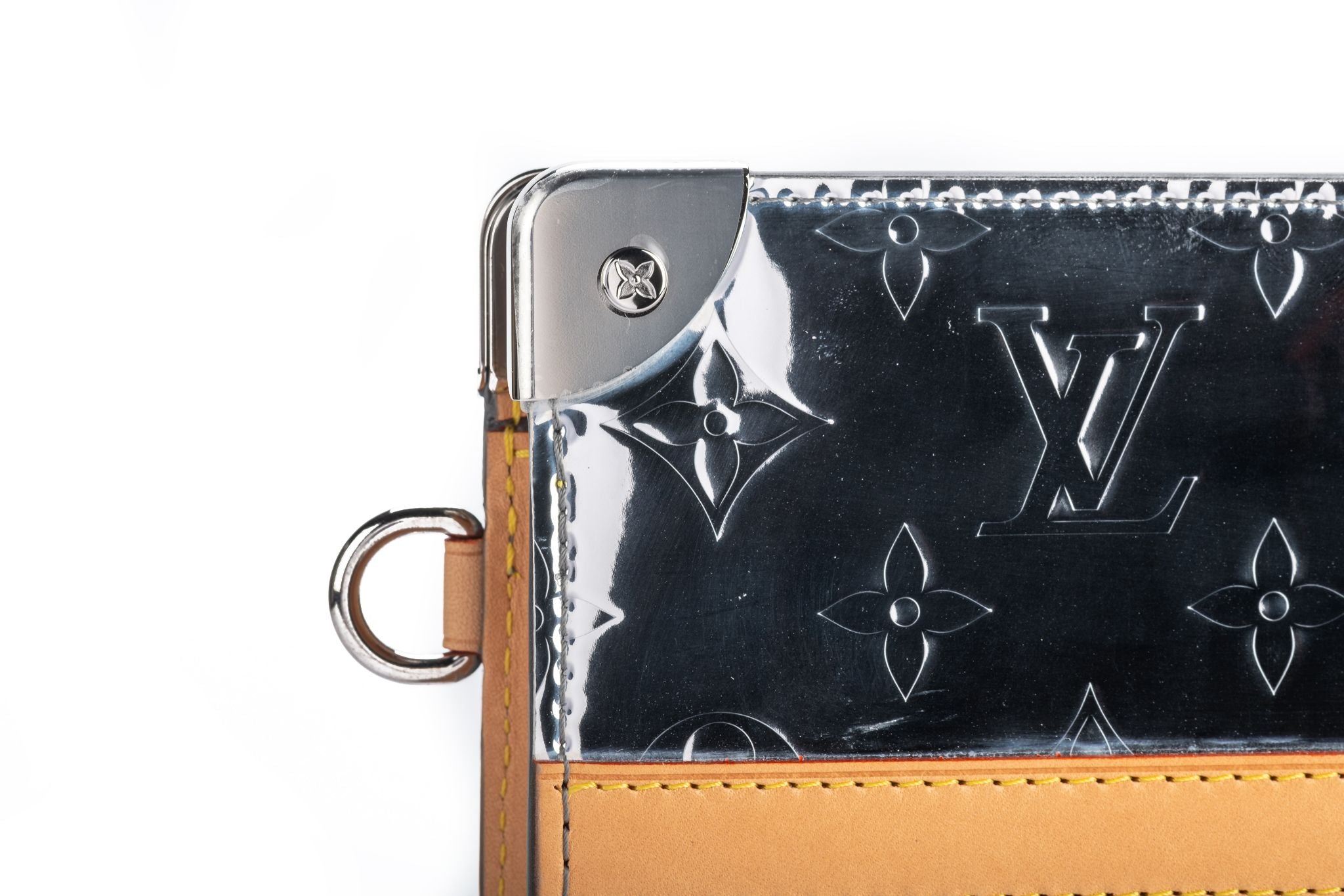 Louis Vuitton Monogram Monogram Phone Flip Case For Phone X Used With Box