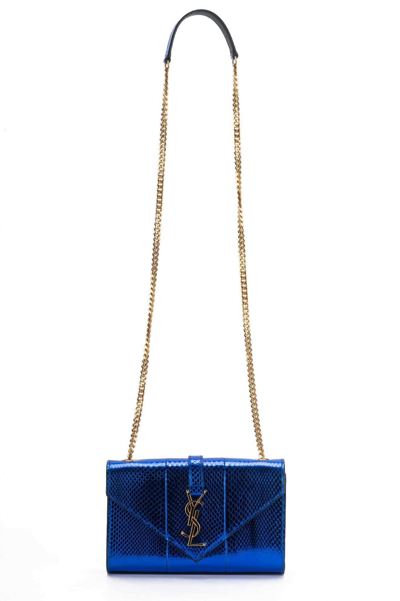 Blue saint laurent bag Clearance