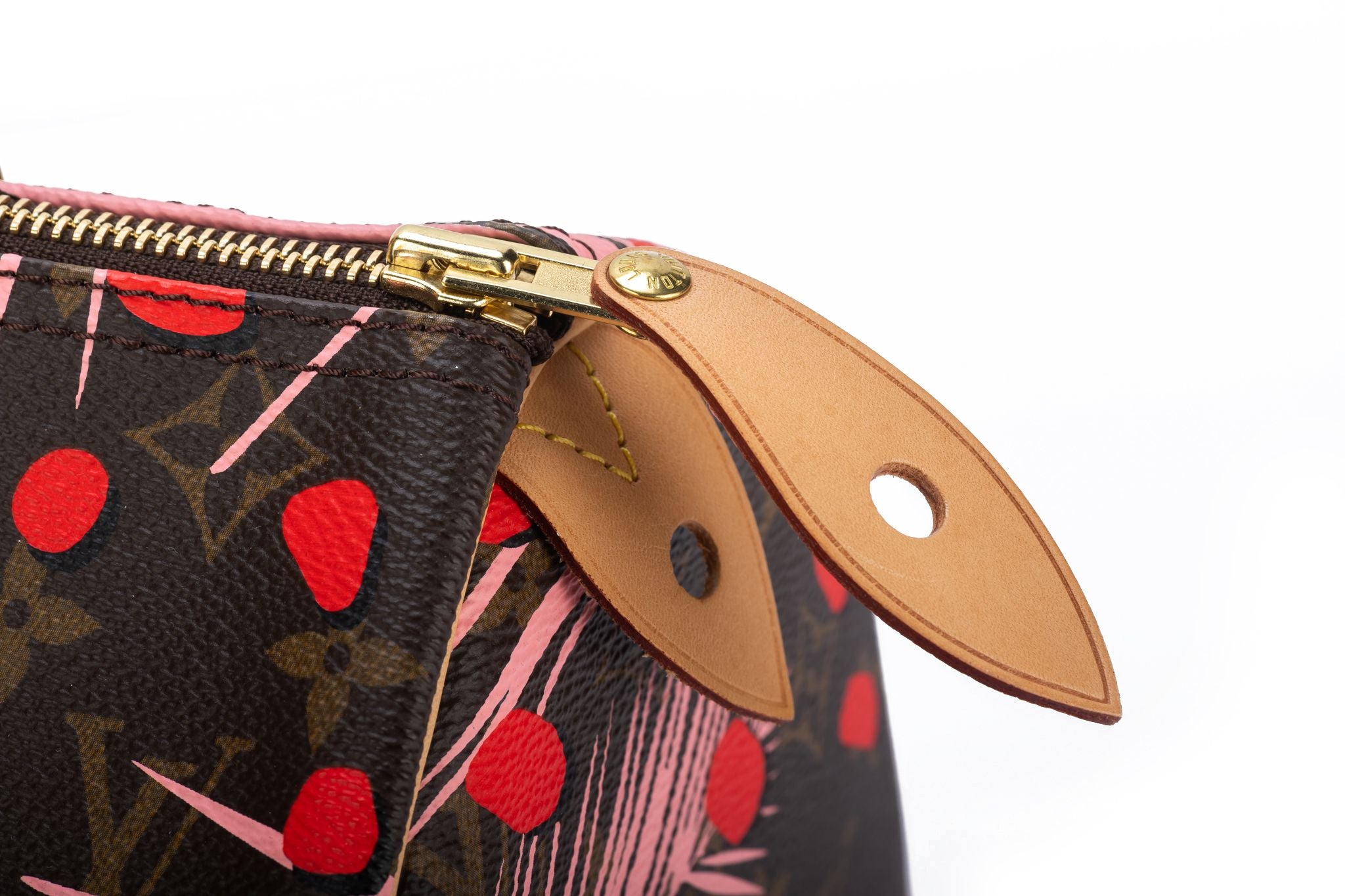 Louis Vuitton Speedy Vintage Cherry Handbag Limited Edition With
