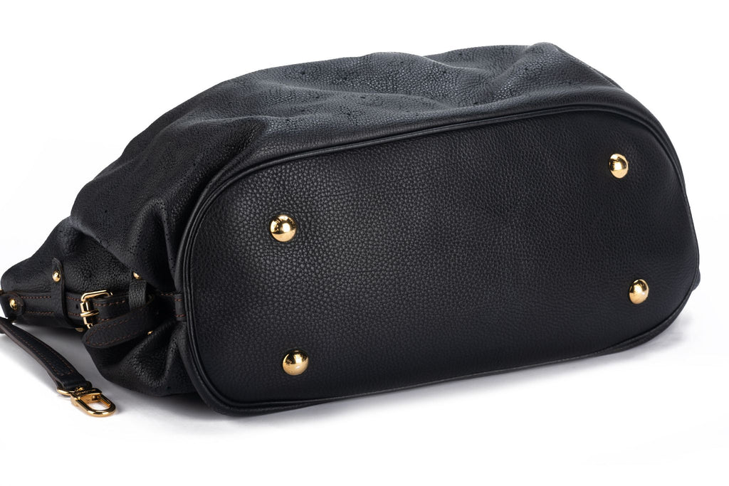 Vuitton Black Mahina Large Bag Preloved