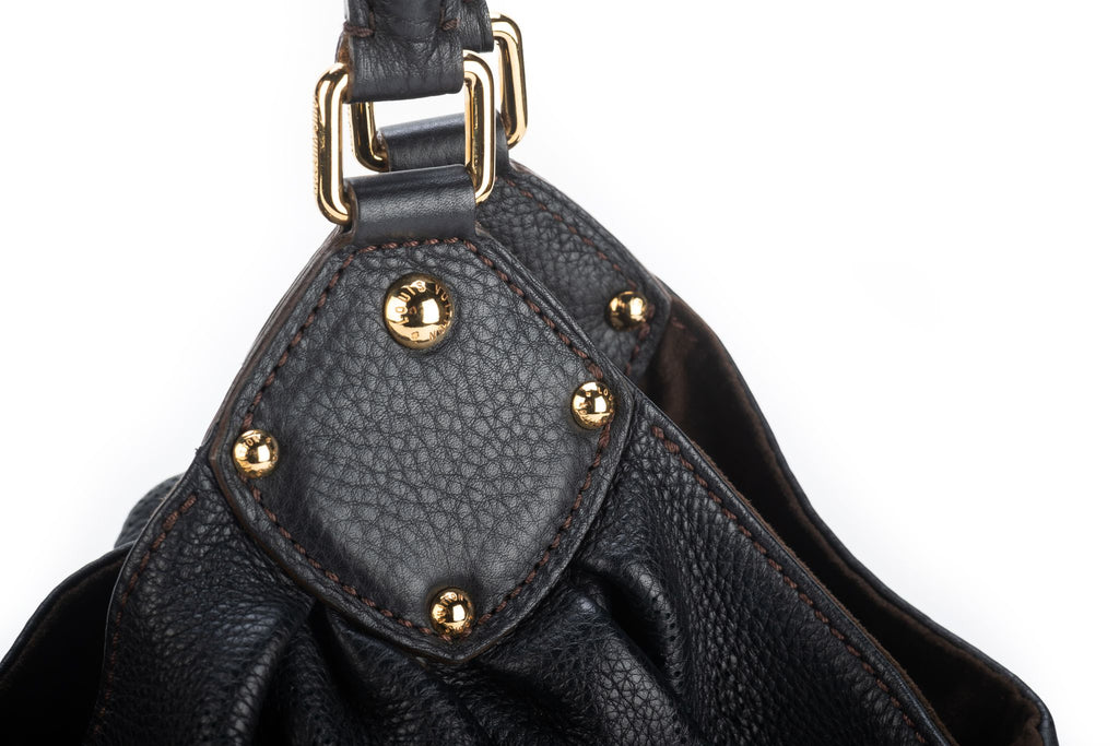 Vuitton Black Mahina Large Bag Preloved