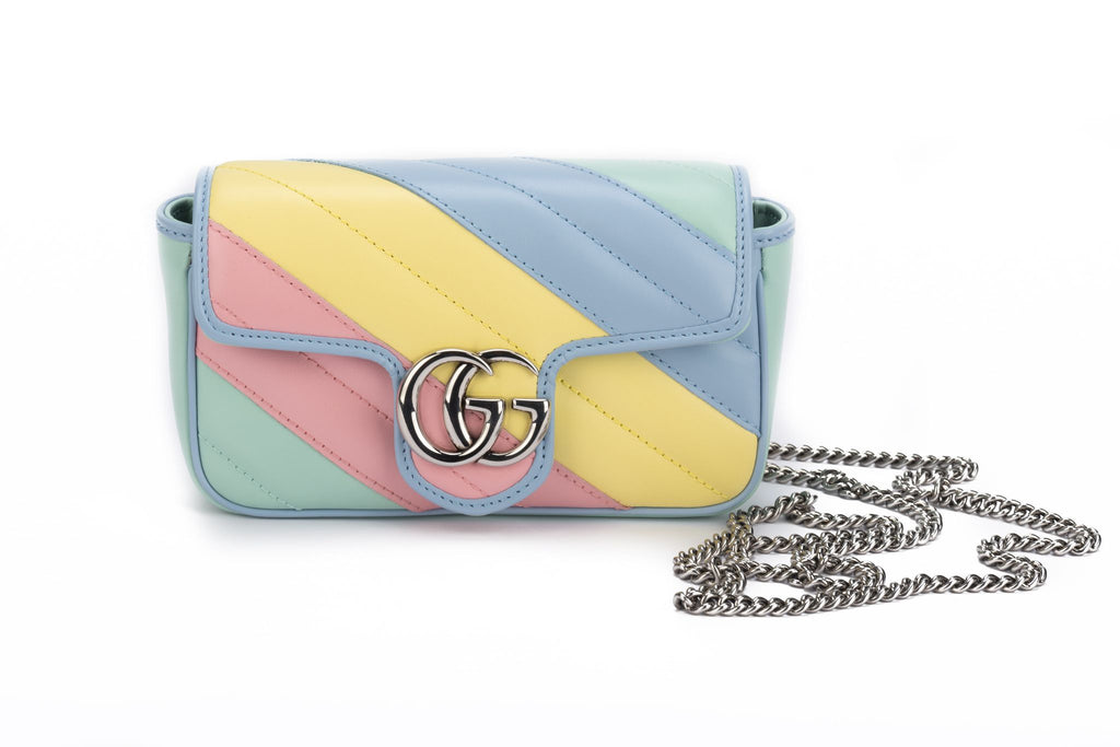 Gucci NIB Lim. Ed. Rainbow Marmont Bag