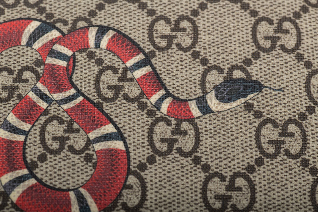 Gucci Lim.Ed. Monogram Snake Wristlet
