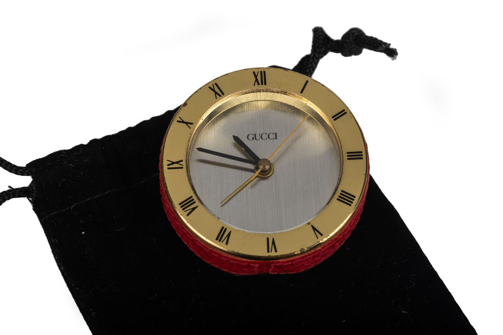 Gucci Vintage Table Or Travel Clock