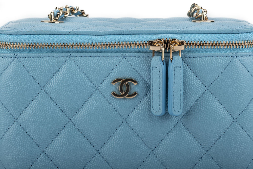 Chanel New 2022 Celeste Small Trunk Bag