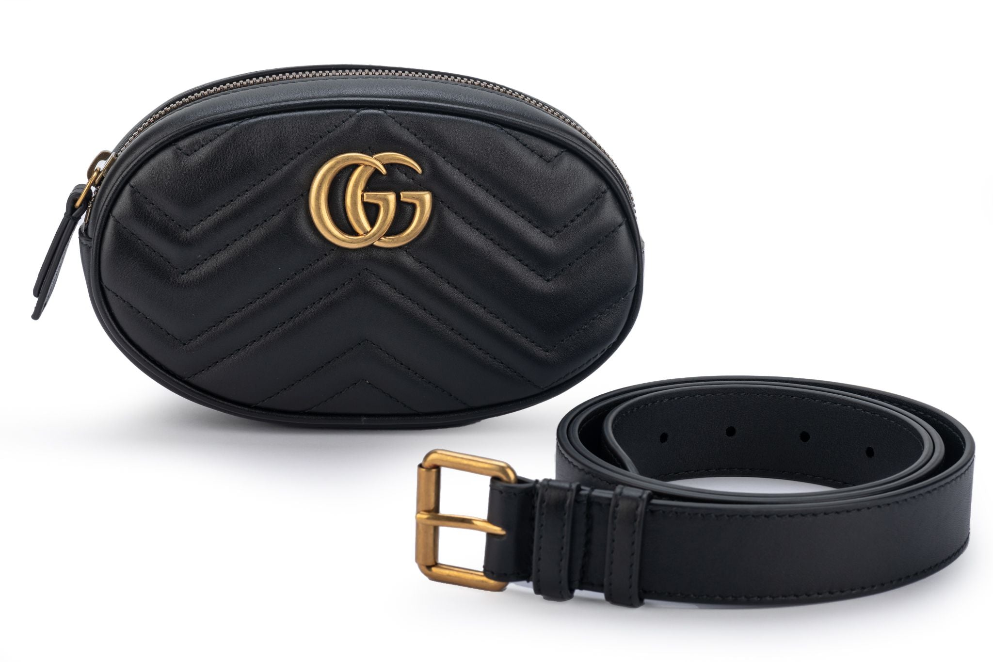 Gucci Retro GG Logo Belt Bag/Fanny Pack