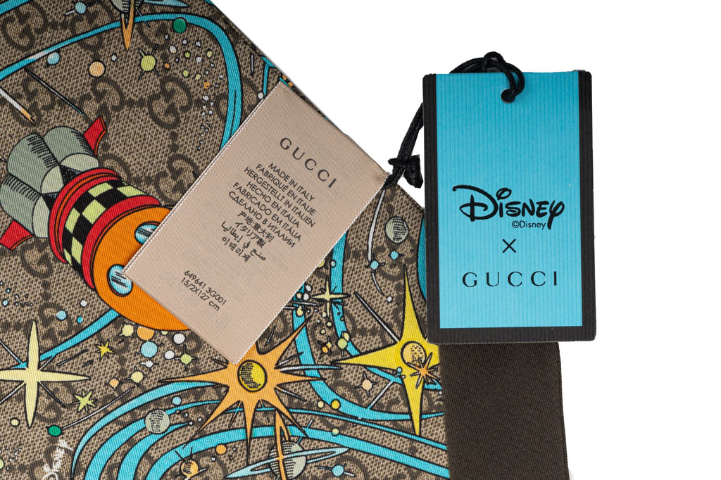 Gucci X Disney Silk Monogram Ascot