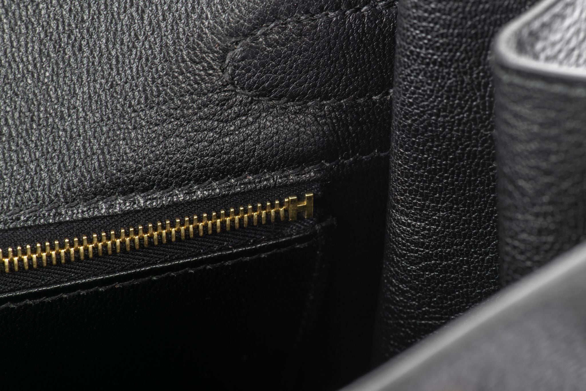 58136: Hermès 30cm Black Togo 3 In 1 Birkin With Gold