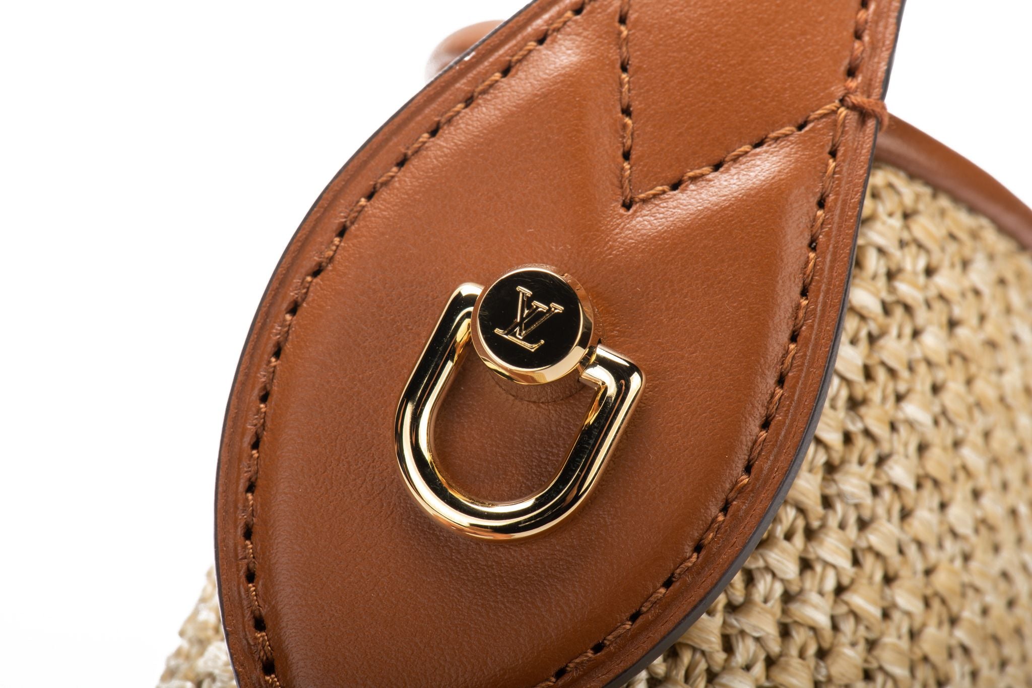 Louis Vuitton Monogram Raffia Petite Bucket Bag