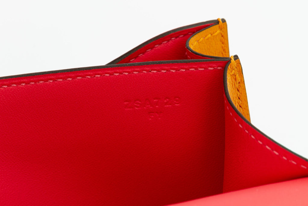 Hermès Verso Constance 18 Jaune Rose
