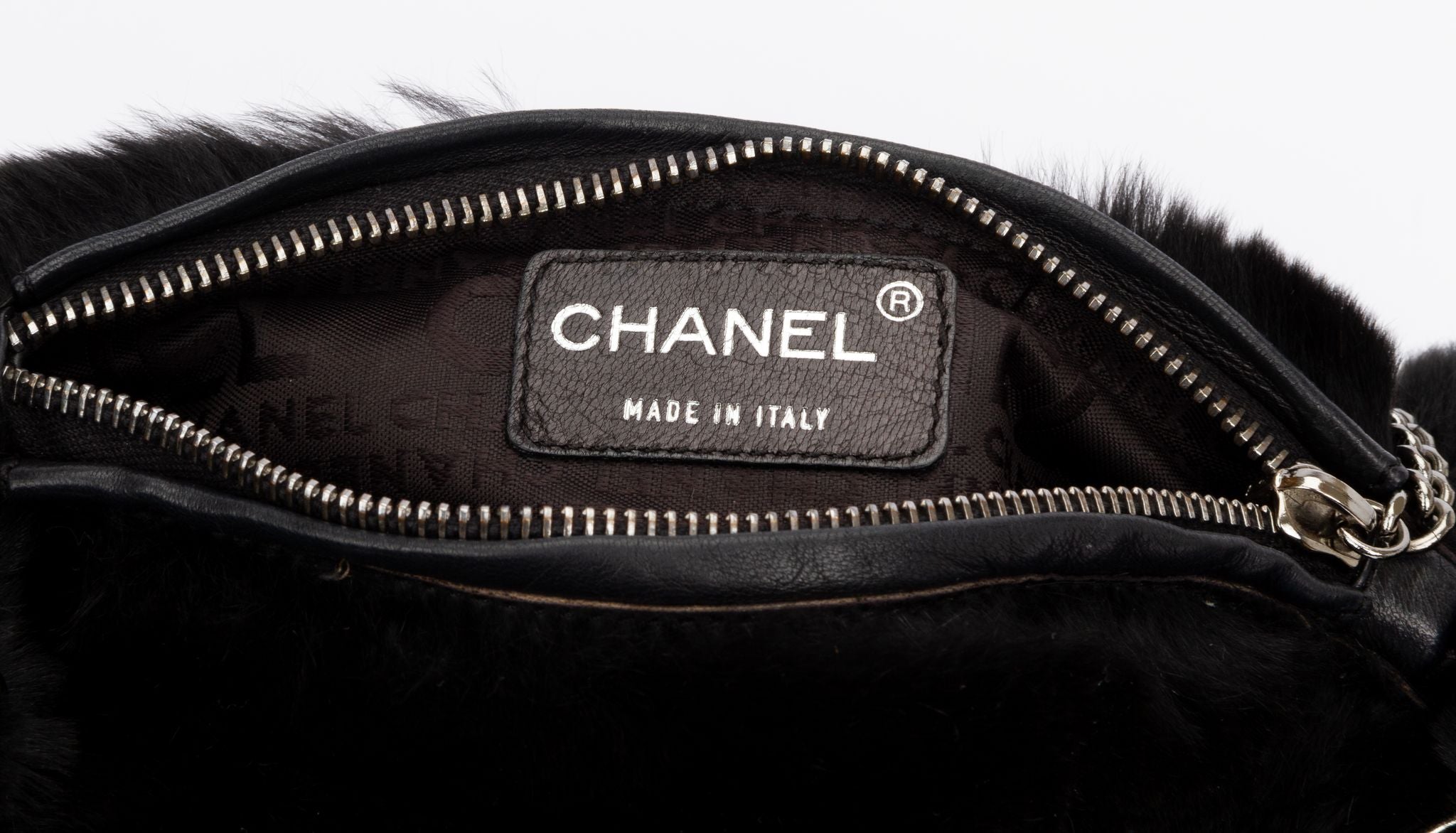 Chanel Rabbit Fur Bag at 1stDibs  chanel fur bag, chanel furry