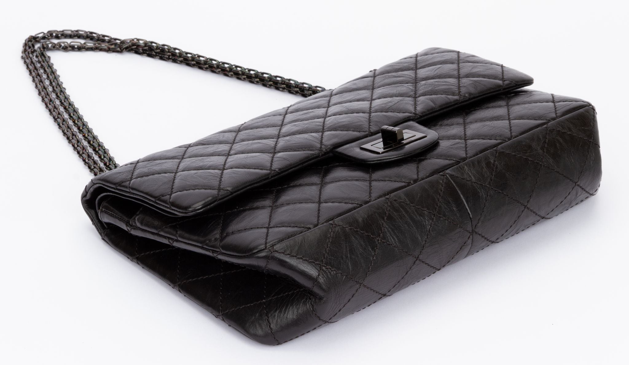Rare Chanel So Black Medium Timeless Classic flap bag Leather ref.299654 -  Joli Closet