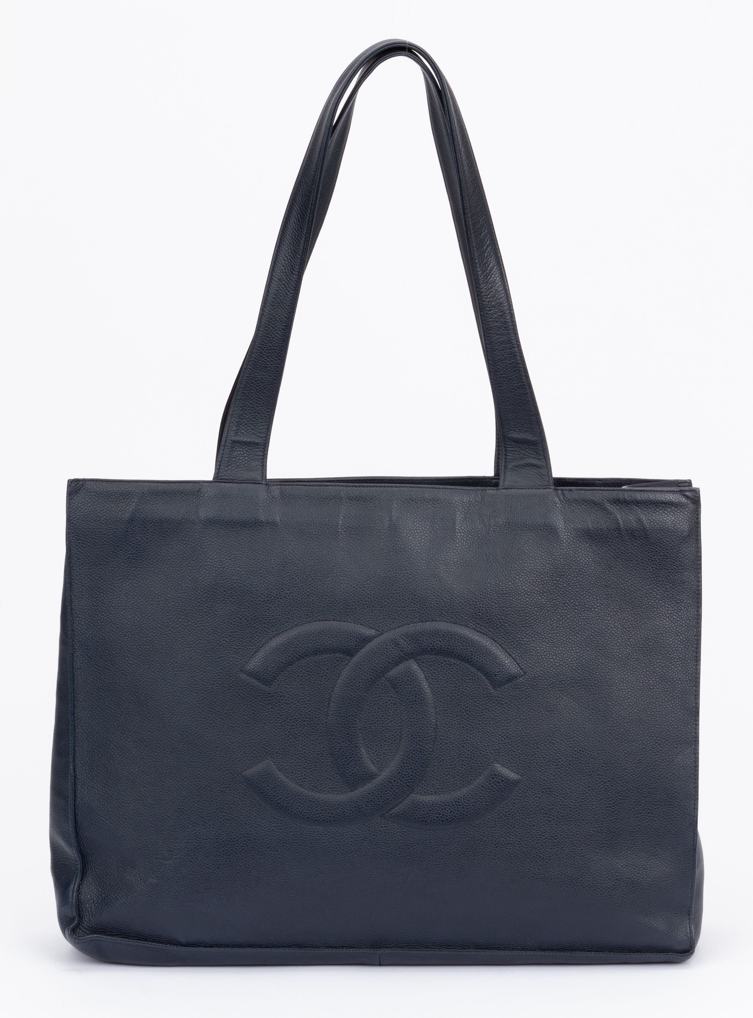 Chanel CC Motif 90s Shoulder tote Bag - Vintage Lux
