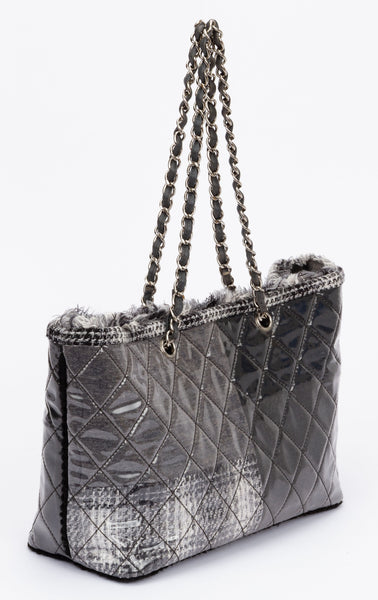 chanel funny tweed tote