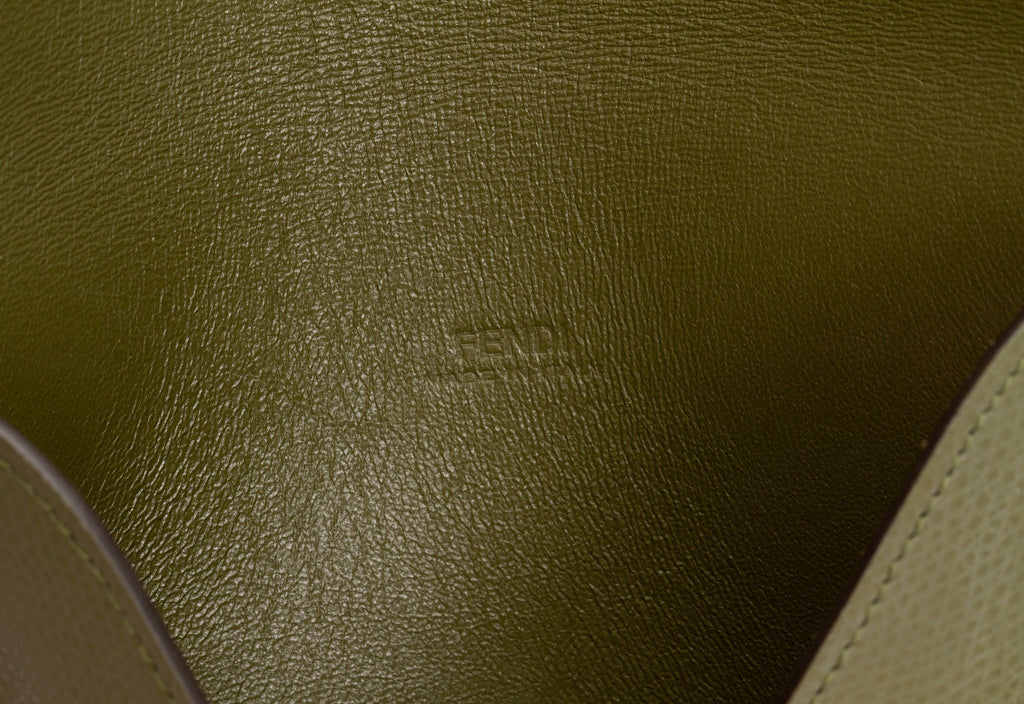 Fendi Envelope Pouch Green Medium
