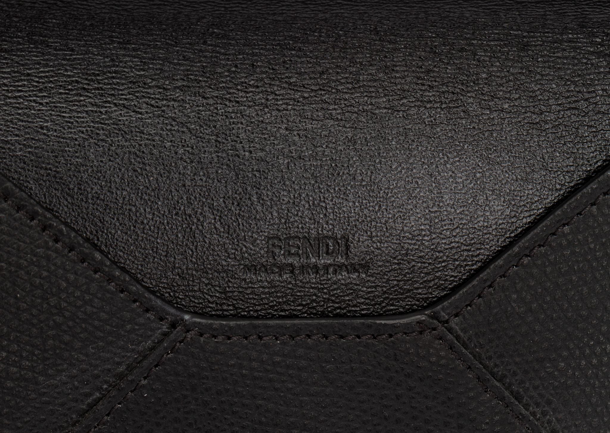Fendi Envelope Pouch Black Medium - Vintage Lux
