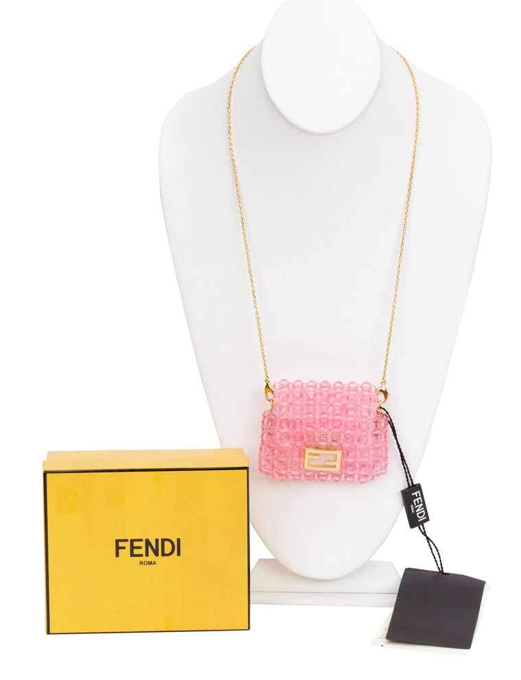 Fendi Micro Baguette or Necklace