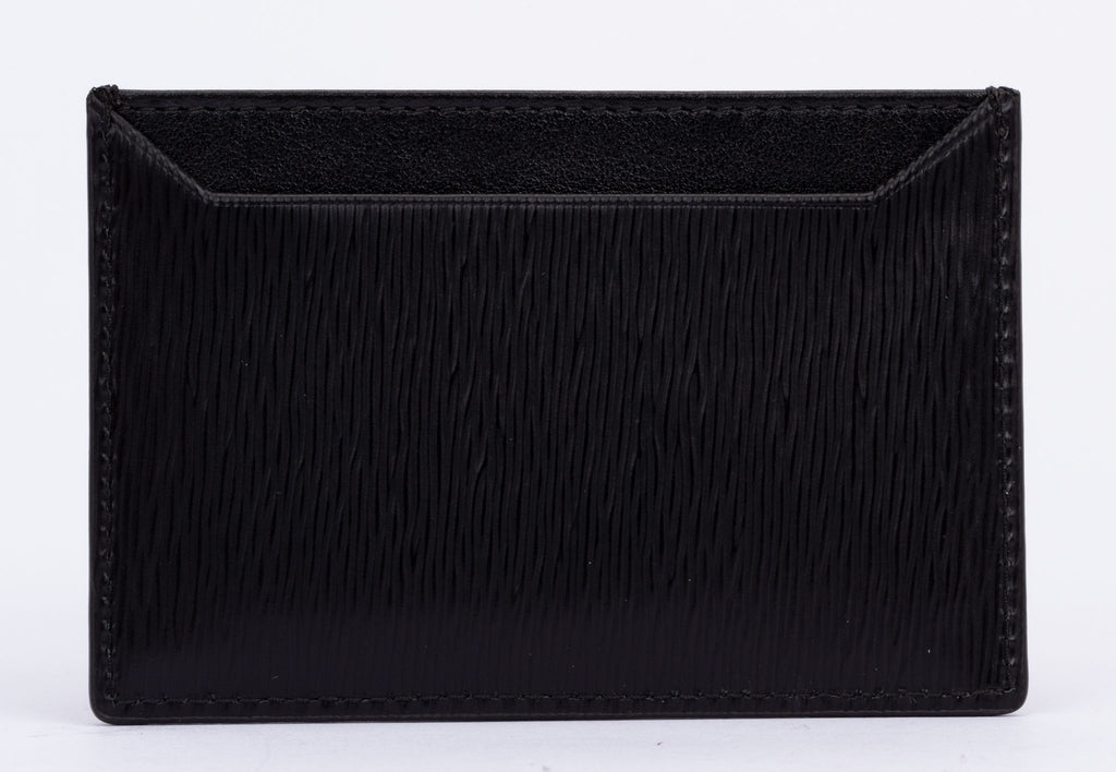 Prada NIB Card Holder Black Saffiano