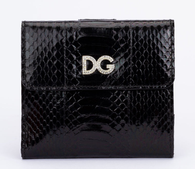Dolce&Gabbana Python Skin Wallet