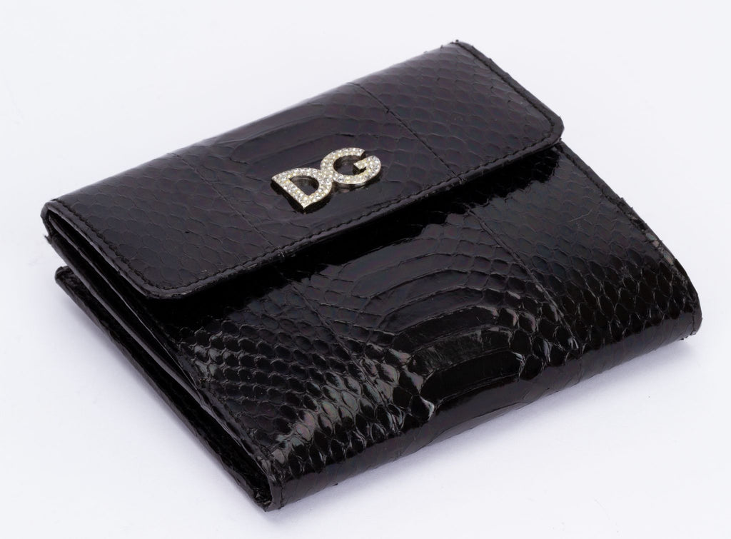 Dolce&Gabbana Python Skin Wallet