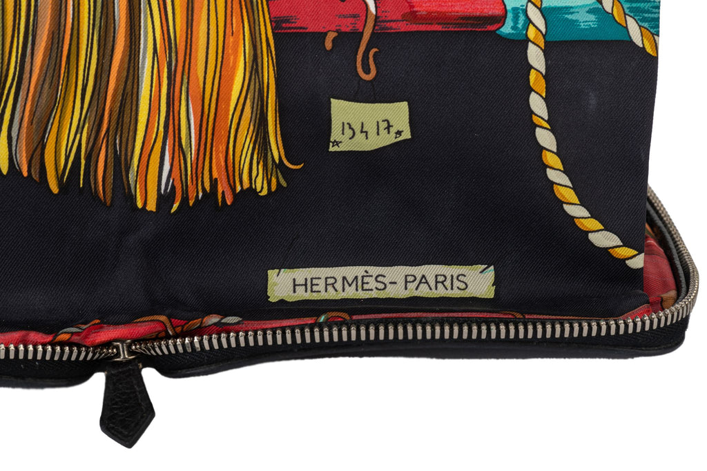 Hermès Black Silky Pop Bag