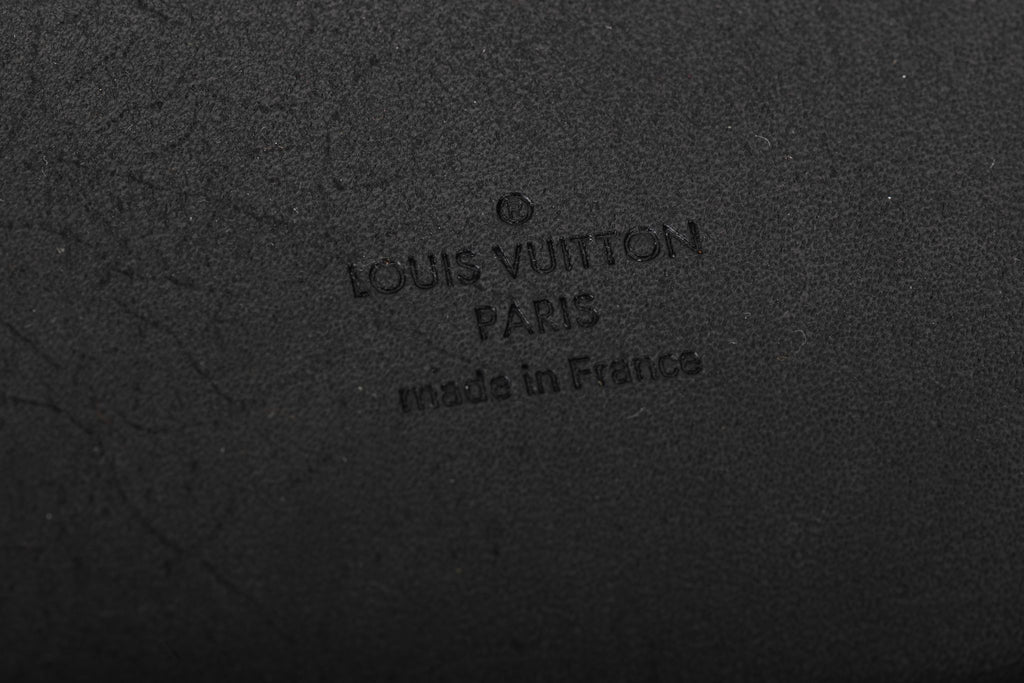 Vuitton Wide Black Patent Epi Belt W/Box