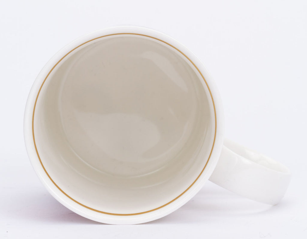 Gucci set/2 Porcelain Knights Tea Cups