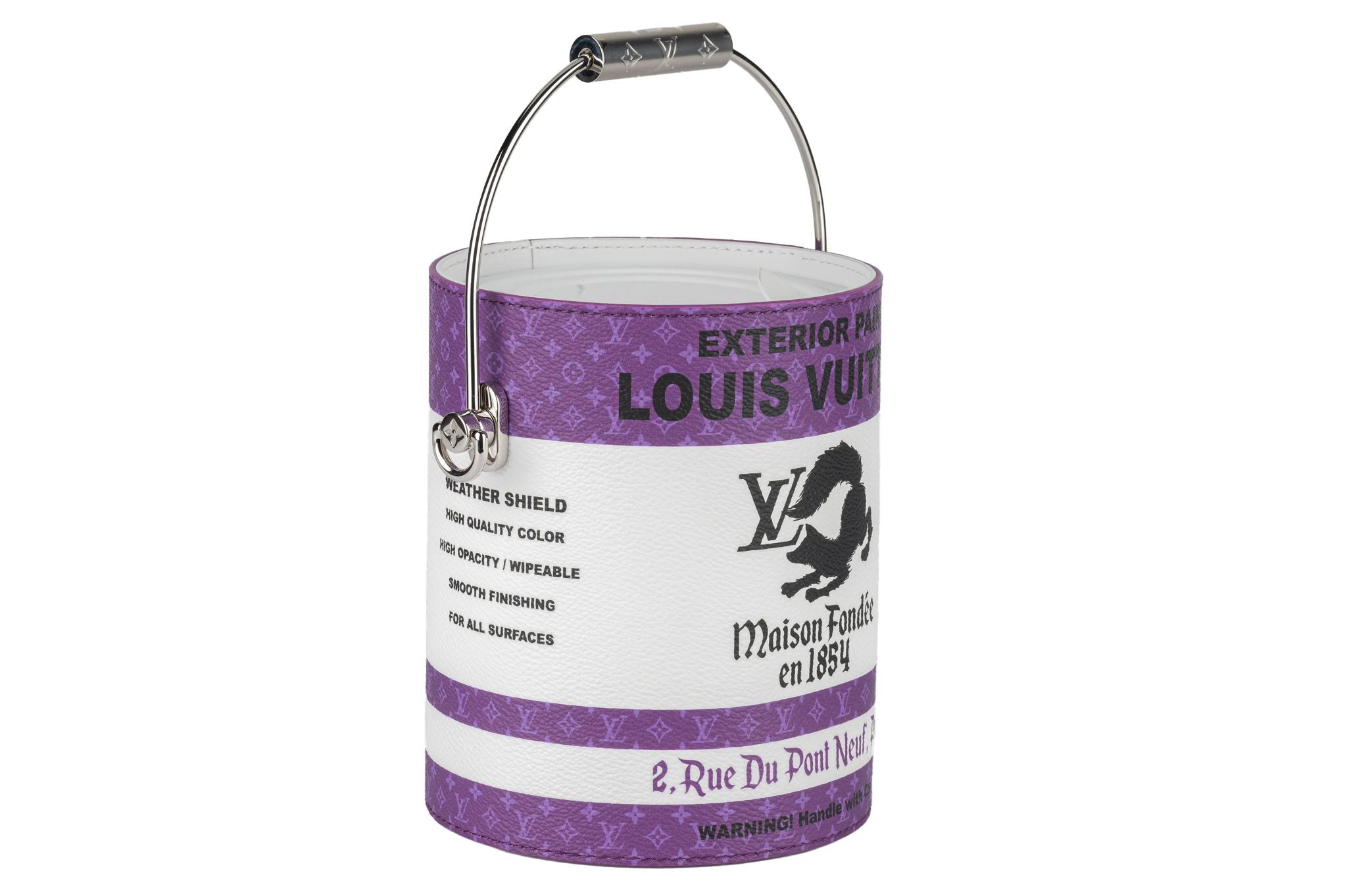 Vuitton NIB Paint Can Monogram Purple - Vintage Lux