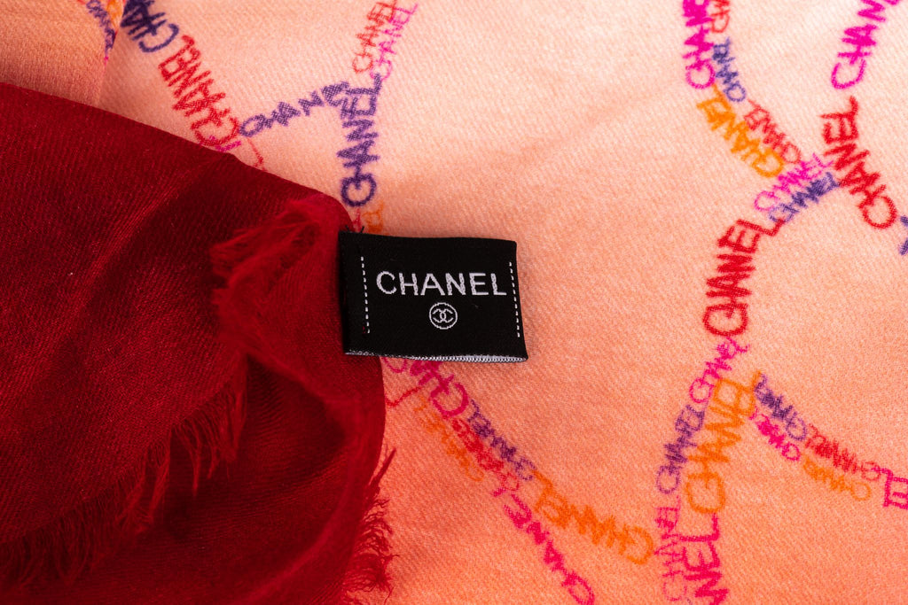 Chanel New Camellia Degrade Shawl