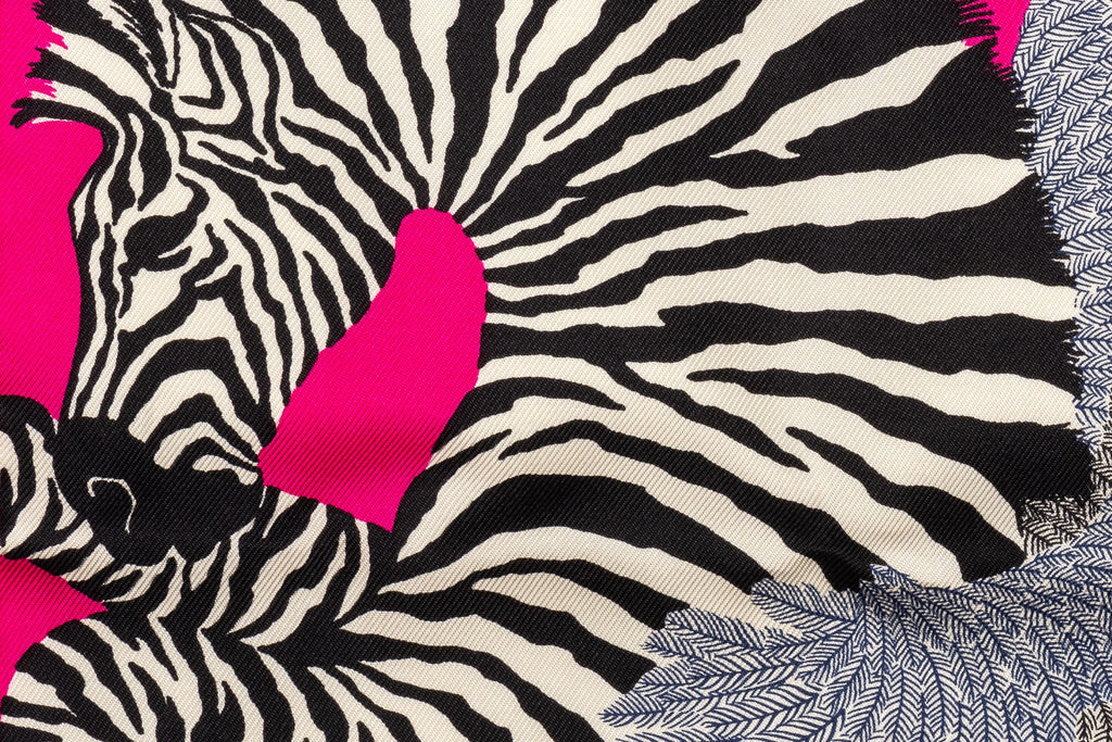 Hermes Pink Collectible Zebra Pochette