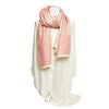 Chanel New Cashmere/Silk Pink Scarf