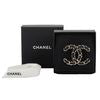 Chanel Champagne Gold Leather CC Pin NIB