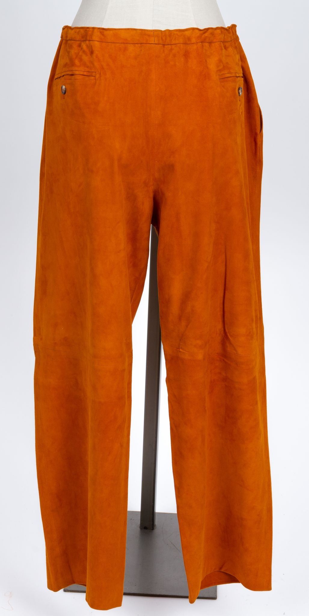 Hermès Lambskin Vest and Pants Set