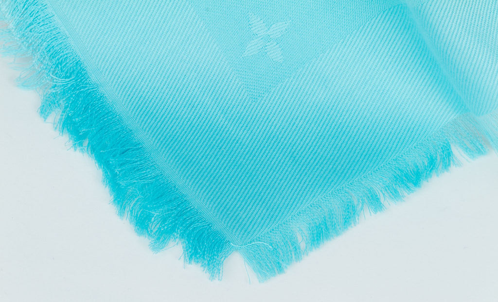 Vuitton Lim.Ed. Turquoise Shawl NIB