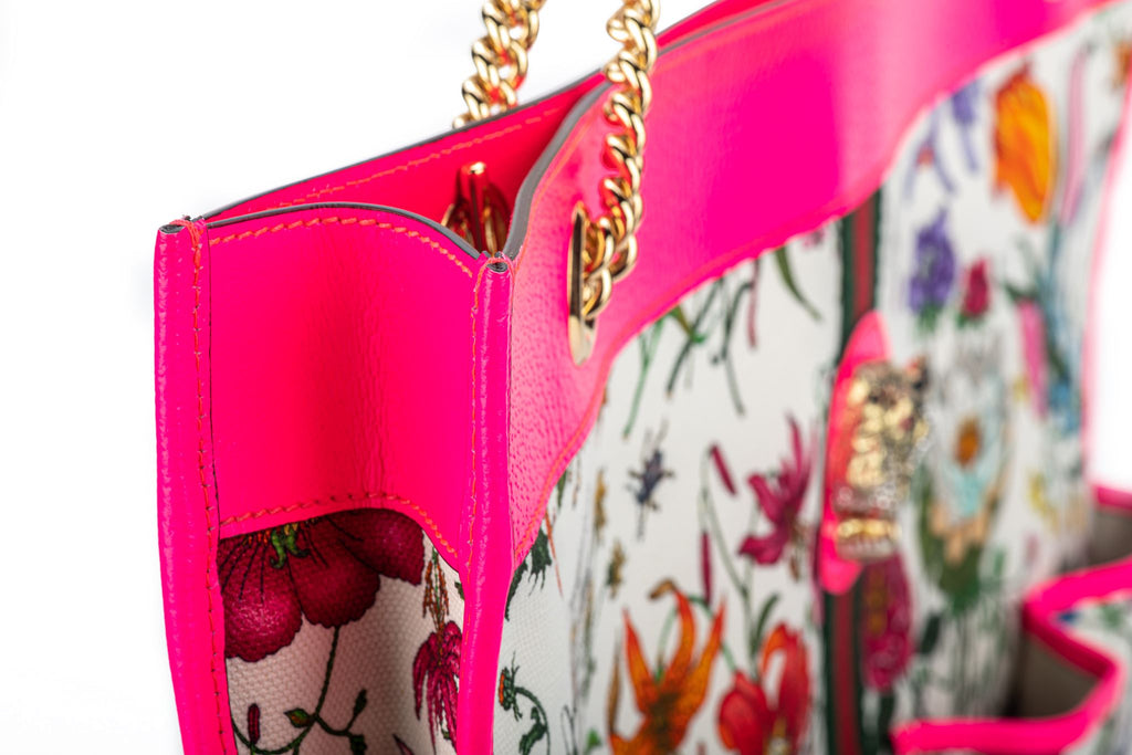 Gucci New Oversize Fluo Flora Shopper