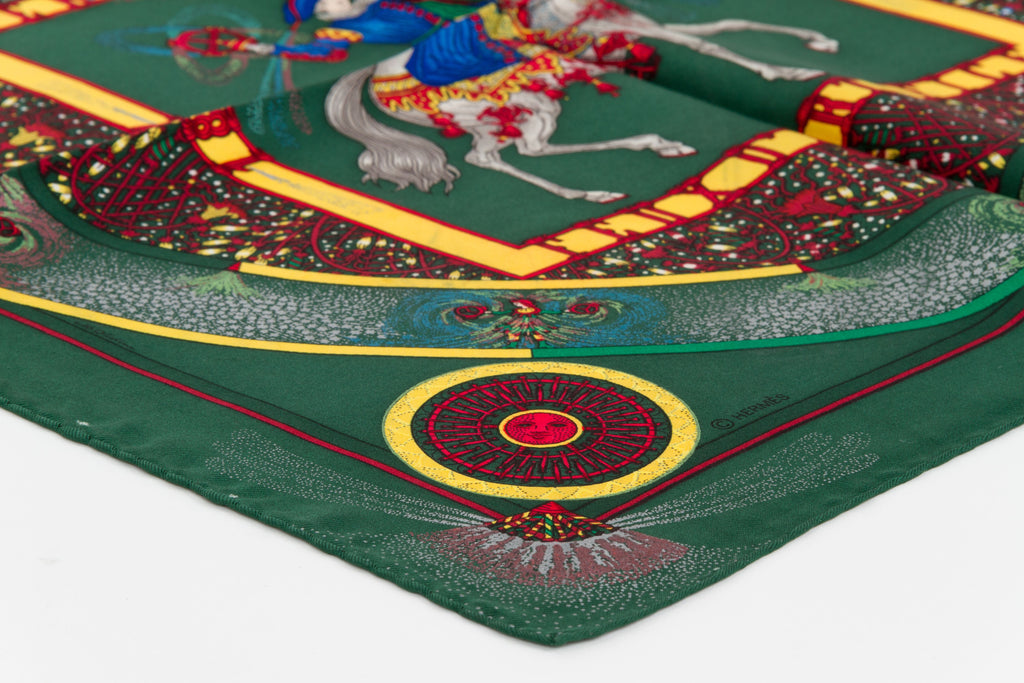 Hermès "Feus D'Artifice" Pochette Scarf