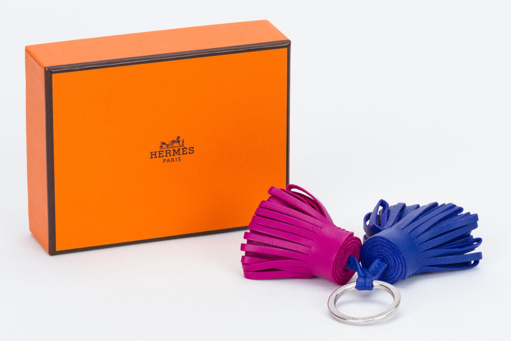 Hermès Double-Tassel Keychain